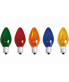 Foco 127v-7w colores