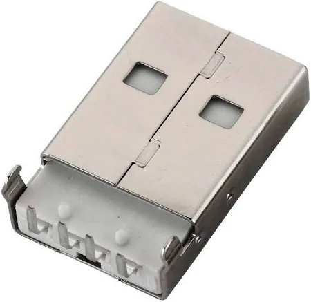 Conector USB-A Macho Para Soldar