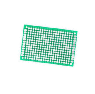 Placa Fenolica Verde Perforada 10*10