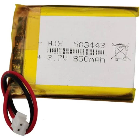 Batería Lipo 3.7v 850mAh