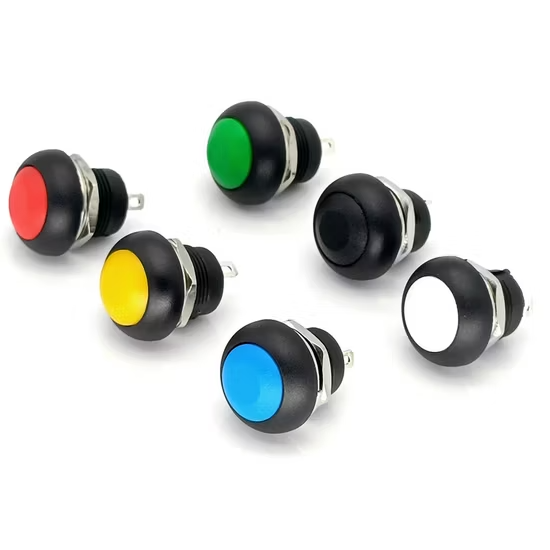 Boton Redondo N/A 12mm Colores