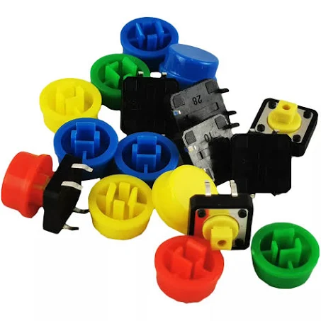 Kit de 25 Botones con Capuchón