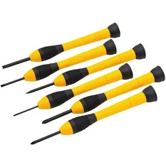 Desarmador Joyero 6 piezas STANLEY